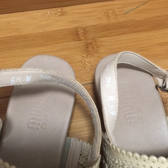 New Munro Natural Man-Made Woven Sandal